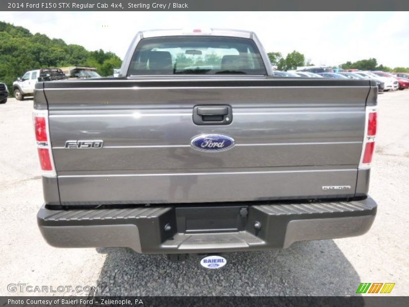 Sterling Grey / Black 2014 Ford F150 STX Regular Cab 4x4