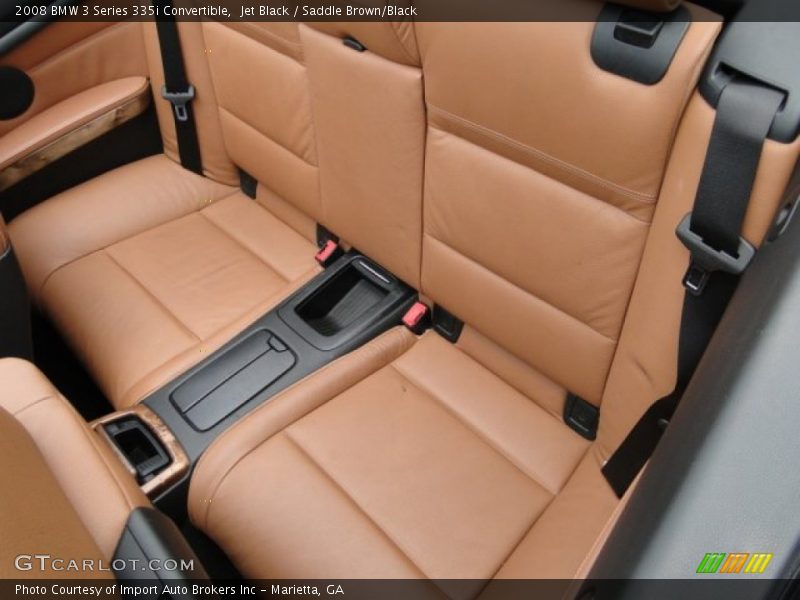 Jet Black / Saddle Brown/Black 2008 BMW 3 Series 335i Convertible