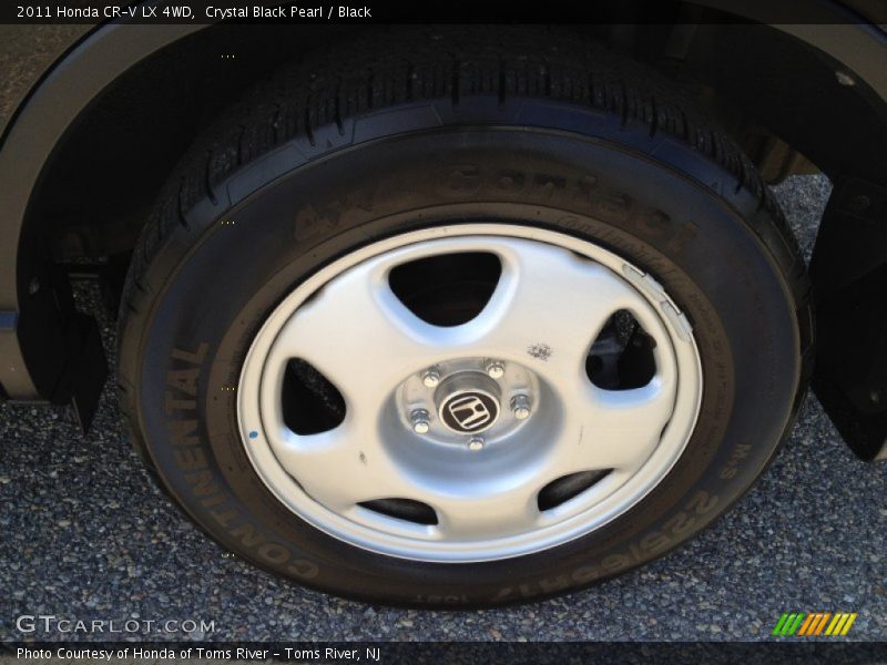 Crystal Black Pearl / Black 2011 Honda CR-V LX 4WD