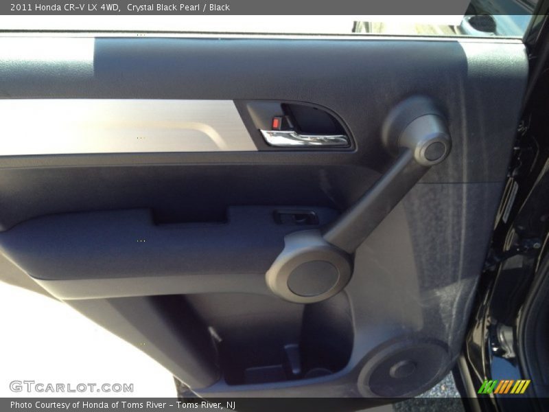 Crystal Black Pearl / Black 2011 Honda CR-V LX 4WD