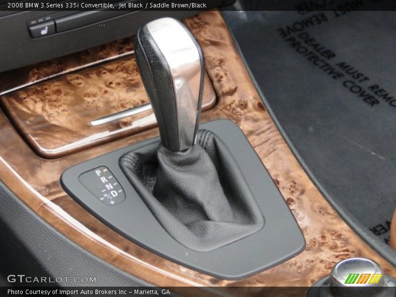 Jet Black / Saddle Brown/Black 2008 BMW 3 Series 335i Convertible