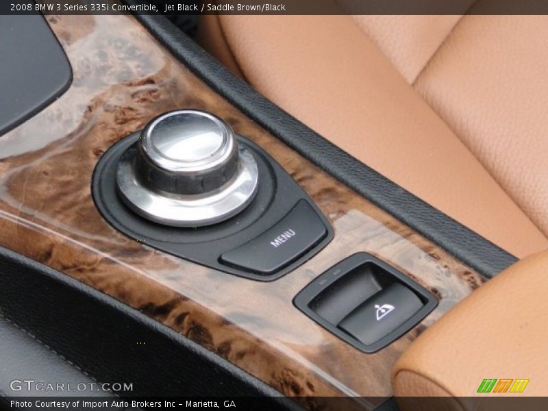 Jet Black / Saddle Brown/Black 2008 BMW 3 Series 335i Convertible