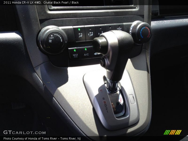 Crystal Black Pearl / Black 2011 Honda CR-V LX 4WD