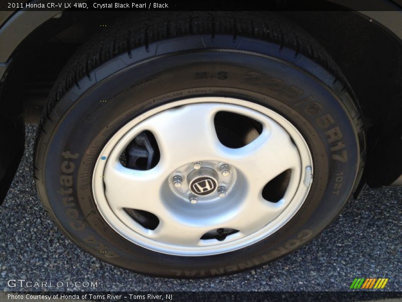 Crystal Black Pearl / Black 2011 Honda CR-V LX 4WD