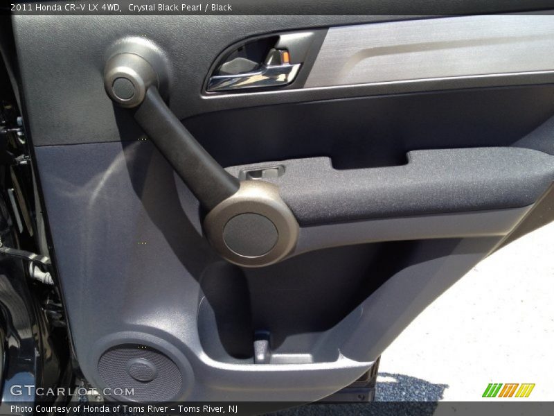 Crystal Black Pearl / Black 2011 Honda CR-V LX 4WD