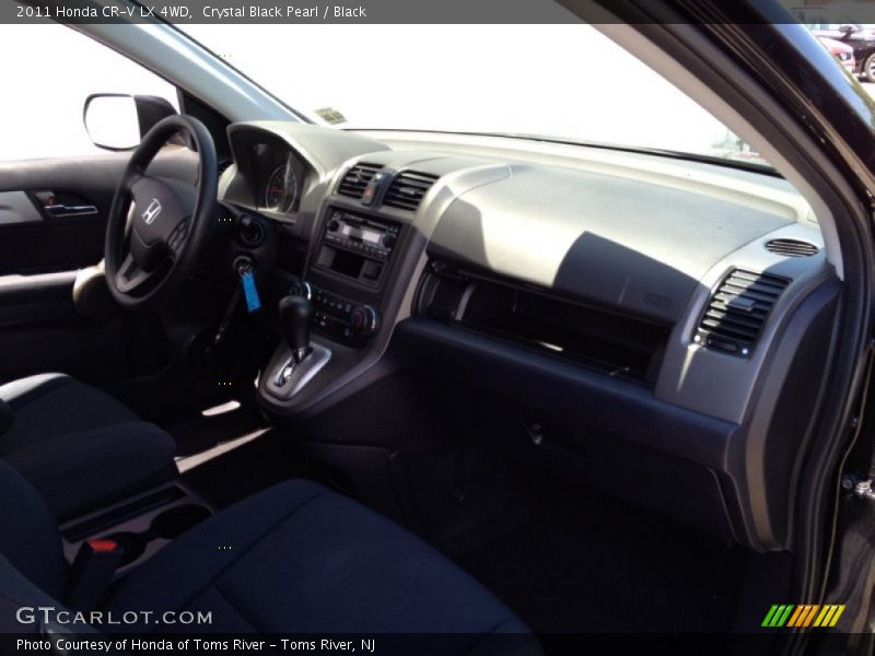 Crystal Black Pearl / Black 2011 Honda CR-V LX 4WD