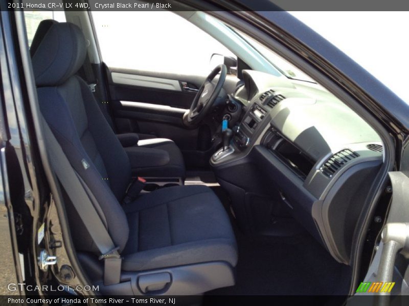 Crystal Black Pearl / Black 2011 Honda CR-V LX 4WD