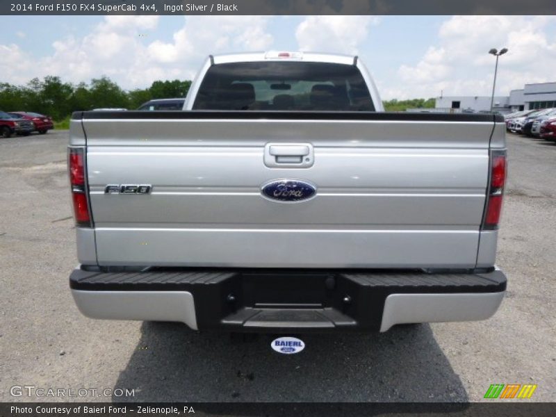 Ingot Silver / Black 2014 Ford F150 FX4 SuperCab 4x4