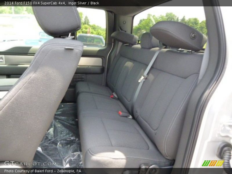 Ingot Silver / Black 2014 Ford F150 FX4 SuperCab 4x4