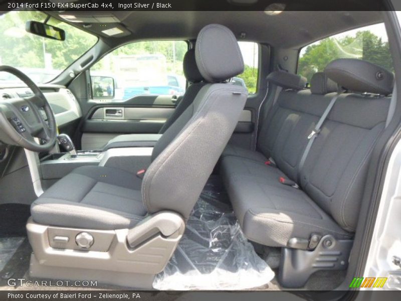 Ingot Silver / Black 2014 Ford F150 FX4 SuperCab 4x4