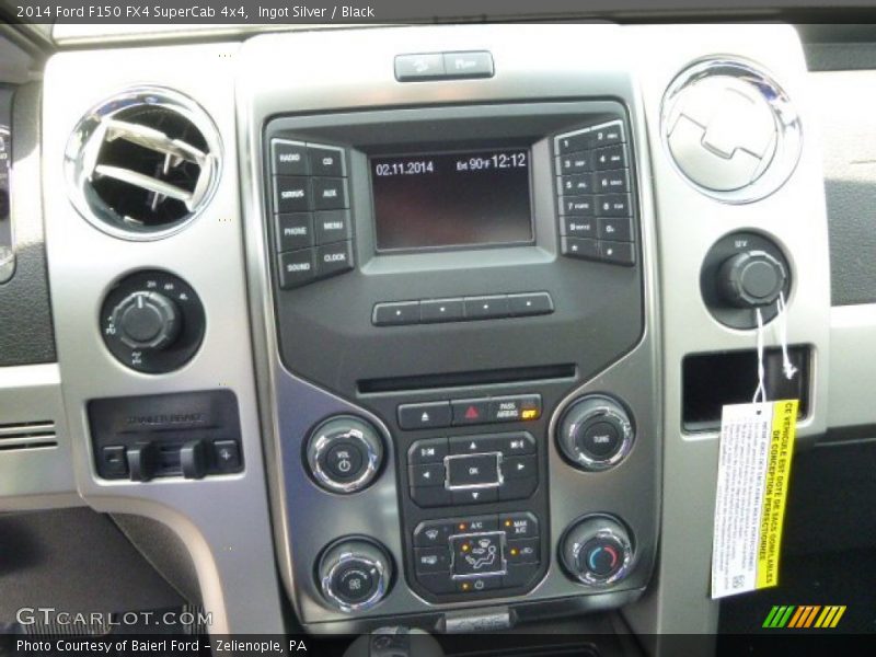 Ingot Silver / Black 2014 Ford F150 FX4 SuperCab 4x4