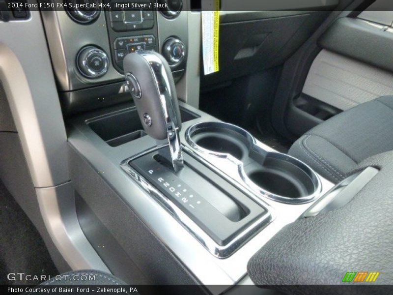 Ingot Silver / Black 2014 Ford F150 FX4 SuperCab 4x4