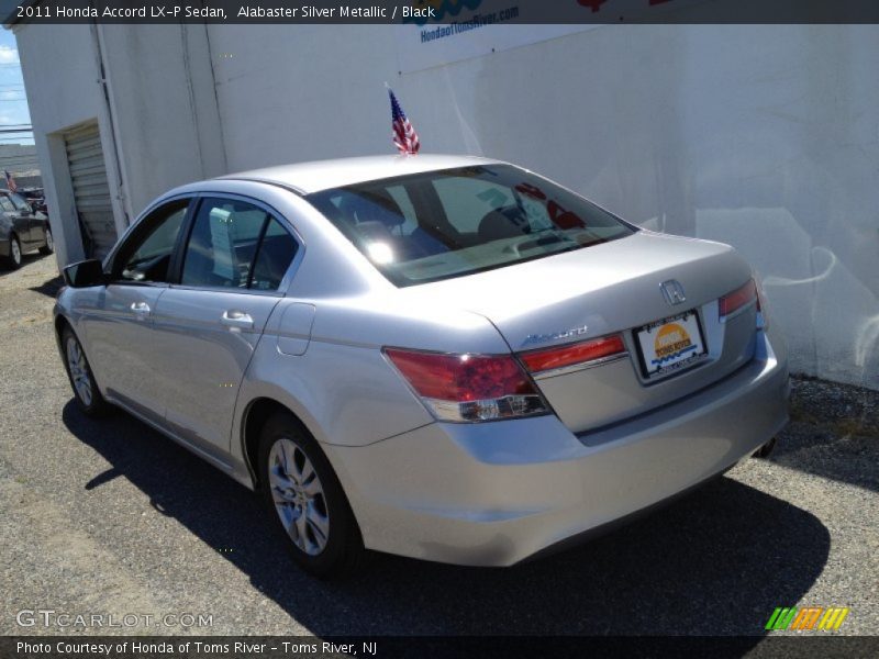 Alabaster Silver Metallic / Black 2011 Honda Accord LX-P Sedan