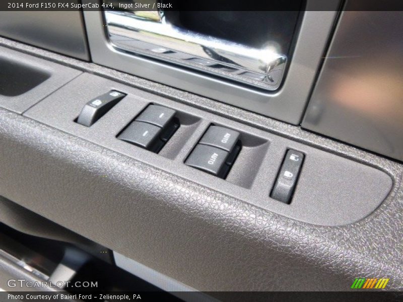 Ingot Silver / Black 2014 Ford F150 FX4 SuperCab 4x4