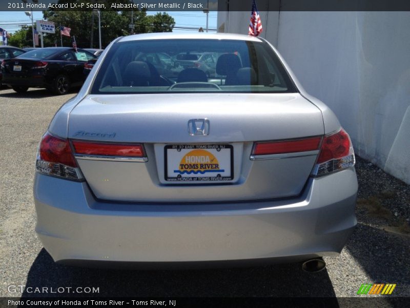 Alabaster Silver Metallic / Black 2011 Honda Accord LX-P Sedan