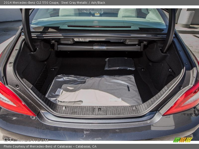 Steel Gray Metallic / Ash/Black 2014 Mercedes-Benz CLS 550 Coupe