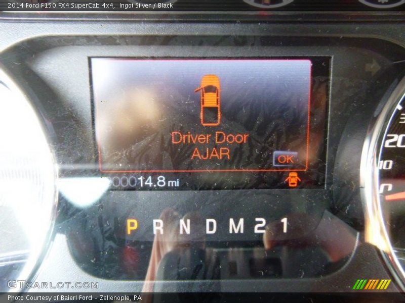 Ingot Silver / Black 2014 Ford F150 FX4 SuperCab 4x4