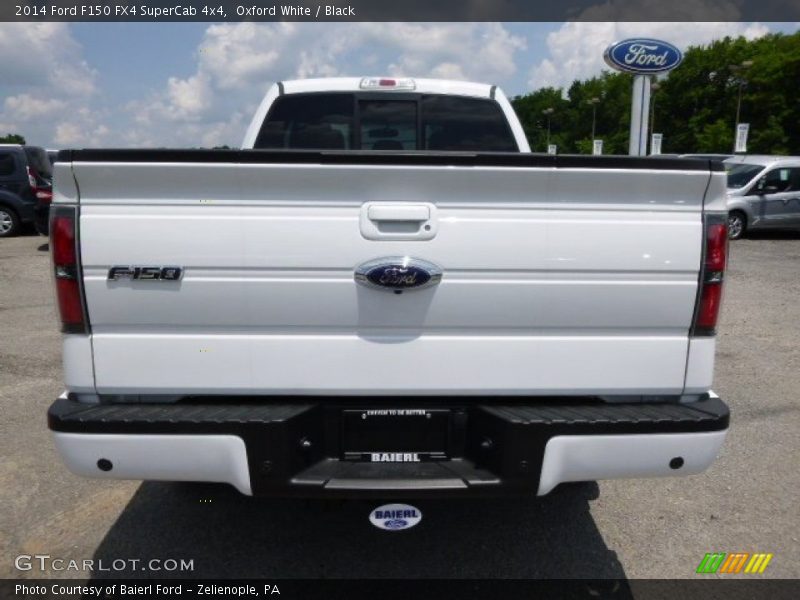 Oxford White / Black 2014 Ford F150 FX4 SuperCab 4x4