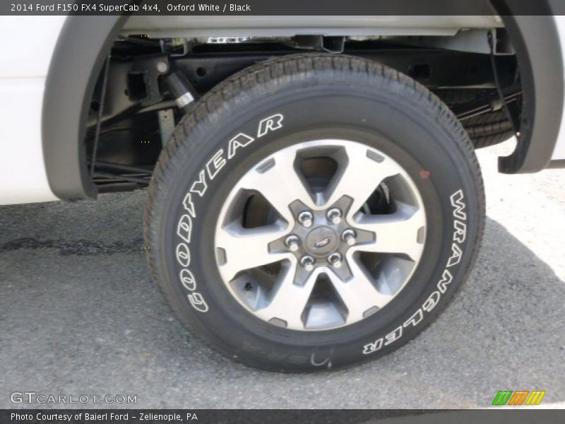 Oxford White / Black 2014 Ford F150 FX4 SuperCab 4x4