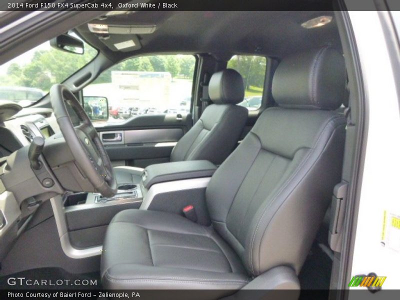 Oxford White / Black 2014 Ford F150 FX4 SuperCab 4x4