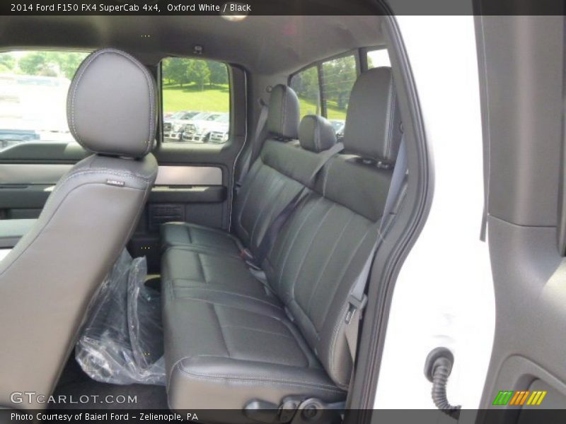 Oxford White / Black 2014 Ford F150 FX4 SuperCab 4x4