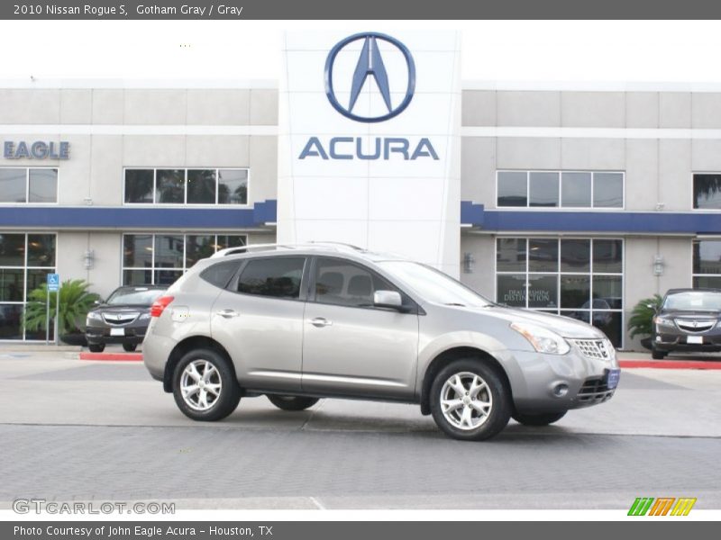 Gotham Gray / Gray 2010 Nissan Rogue S