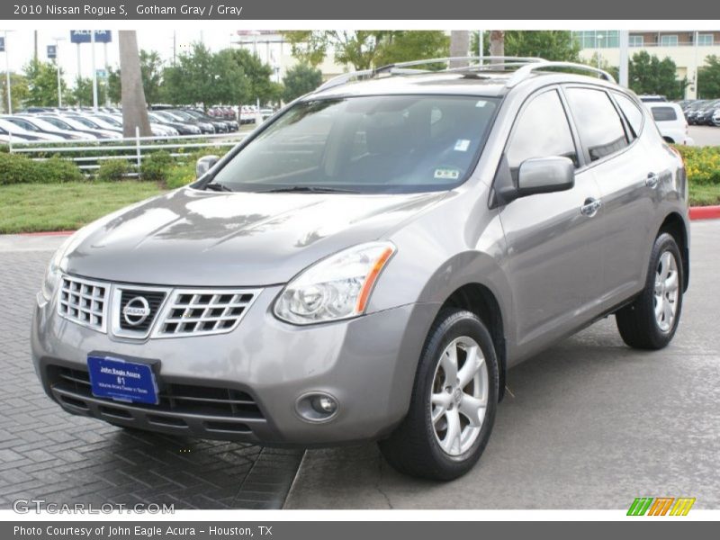 Gotham Gray / Gray 2010 Nissan Rogue S