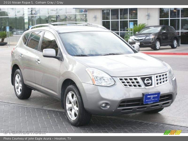 Gotham Gray / Gray 2010 Nissan Rogue S