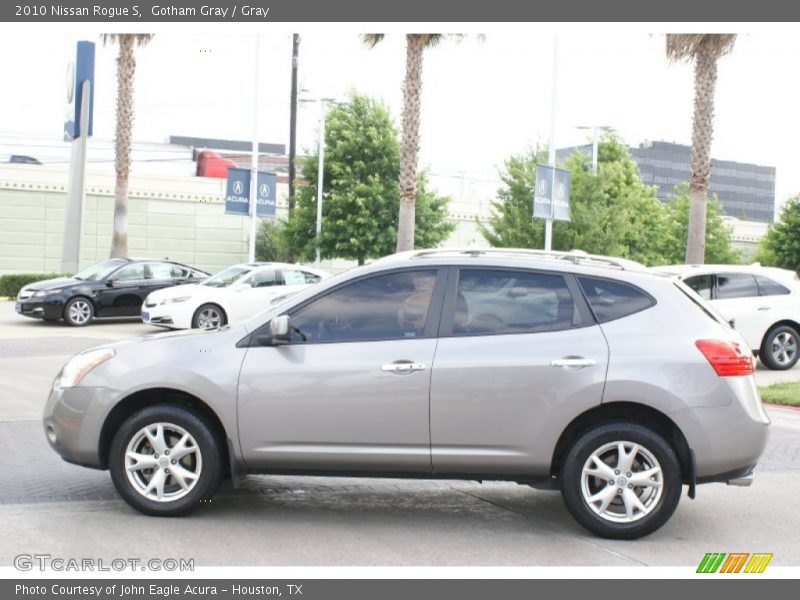 Gotham Gray / Gray 2010 Nissan Rogue S