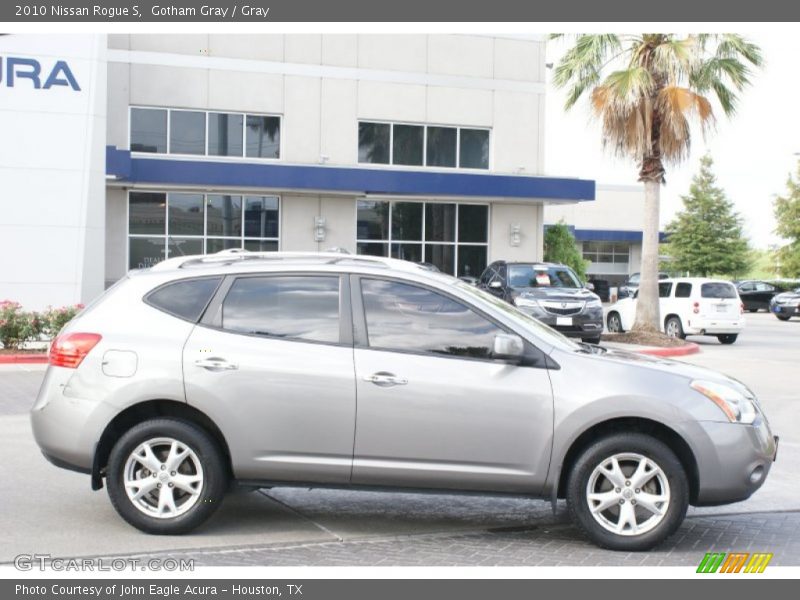 Gotham Gray / Gray 2010 Nissan Rogue S