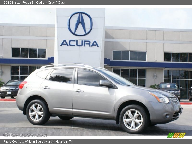 Gotham Gray / Gray 2010 Nissan Rogue S
