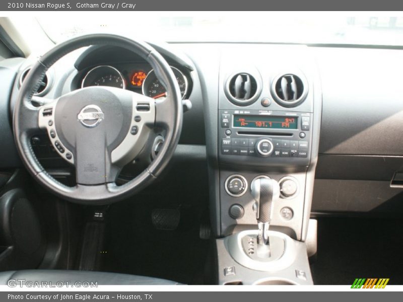 Gotham Gray / Gray 2010 Nissan Rogue S