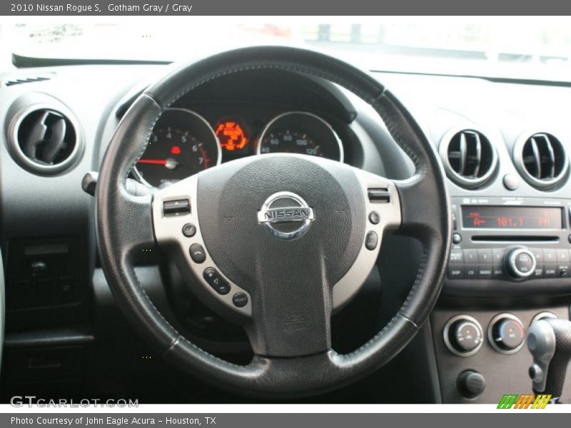Gotham Gray / Gray 2010 Nissan Rogue S