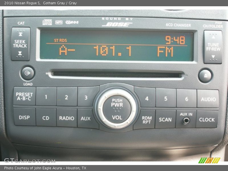 Gotham Gray / Gray 2010 Nissan Rogue S