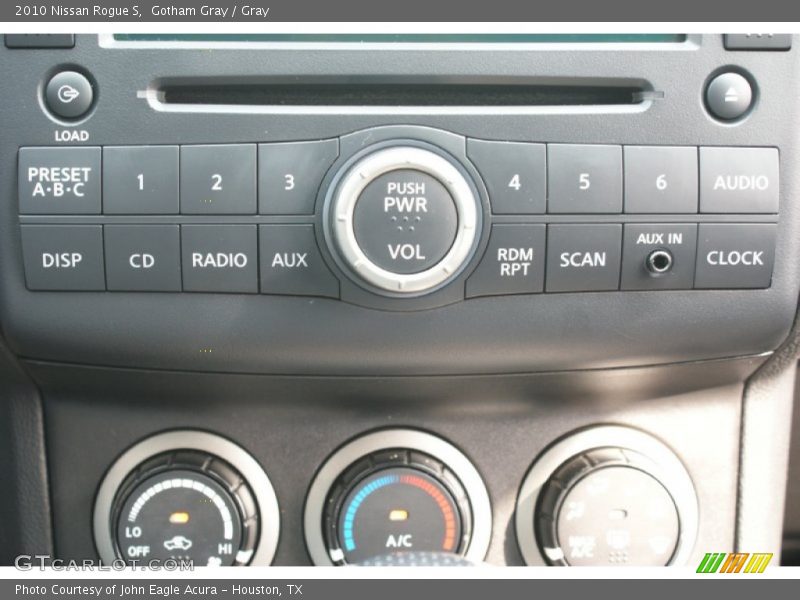 Gotham Gray / Gray 2010 Nissan Rogue S