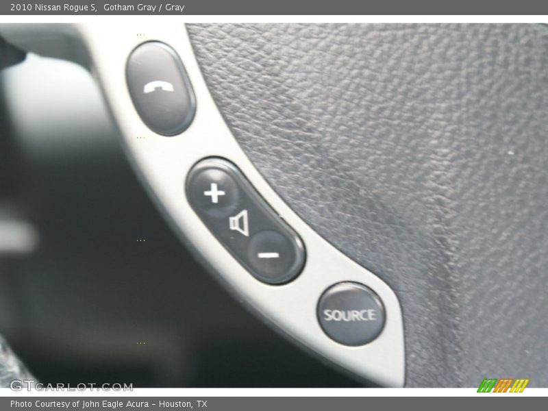 Gotham Gray / Gray 2010 Nissan Rogue S