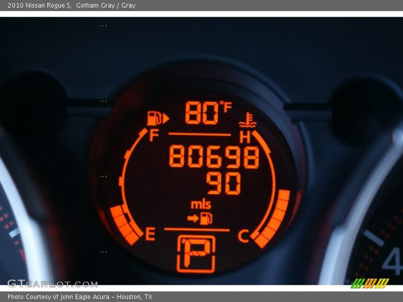 Gotham Gray / Gray 2010 Nissan Rogue S