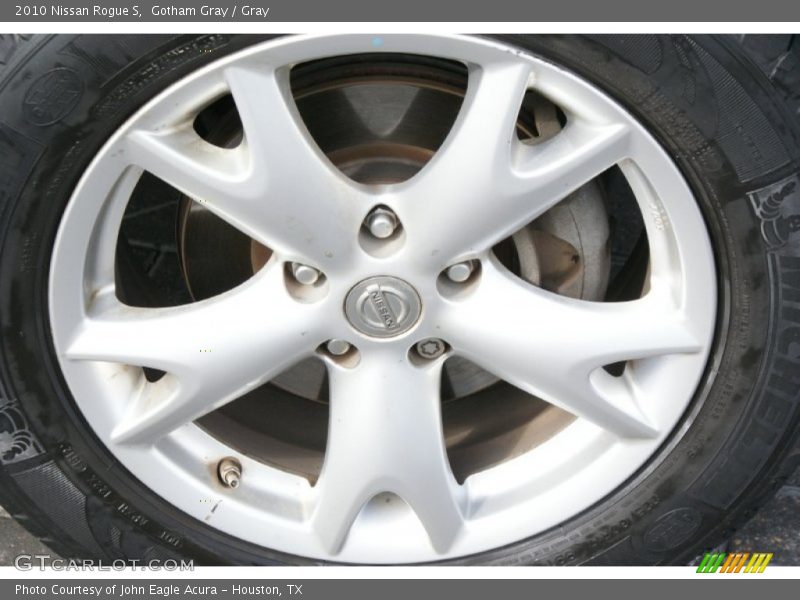 Gotham Gray / Gray 2010 Nissan Rogue S