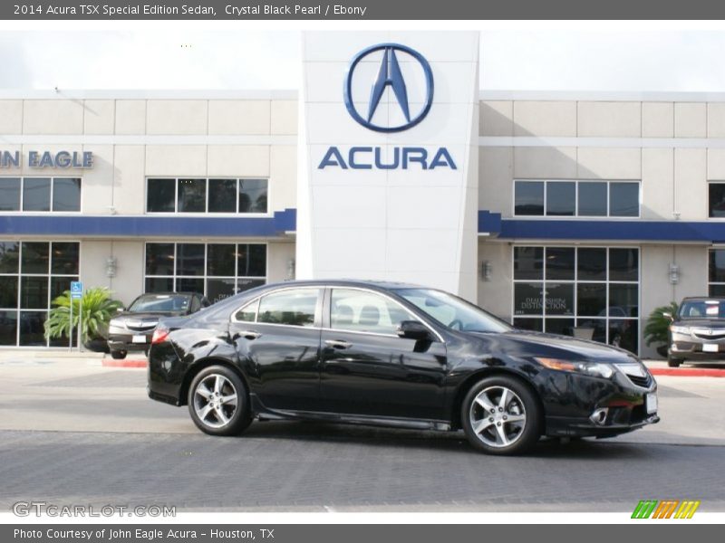 Crystal Black Pearl / Ebony 2014 Acura TSX Special Edition Sedan