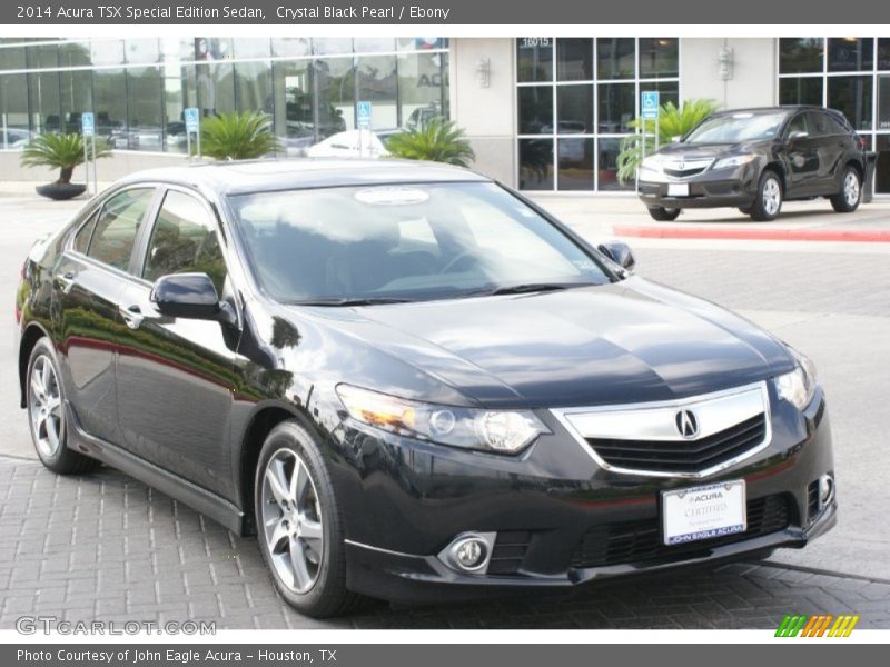 Crystal Black Pearl / Ebony 2014 Acura TSX Special Edition Sedan