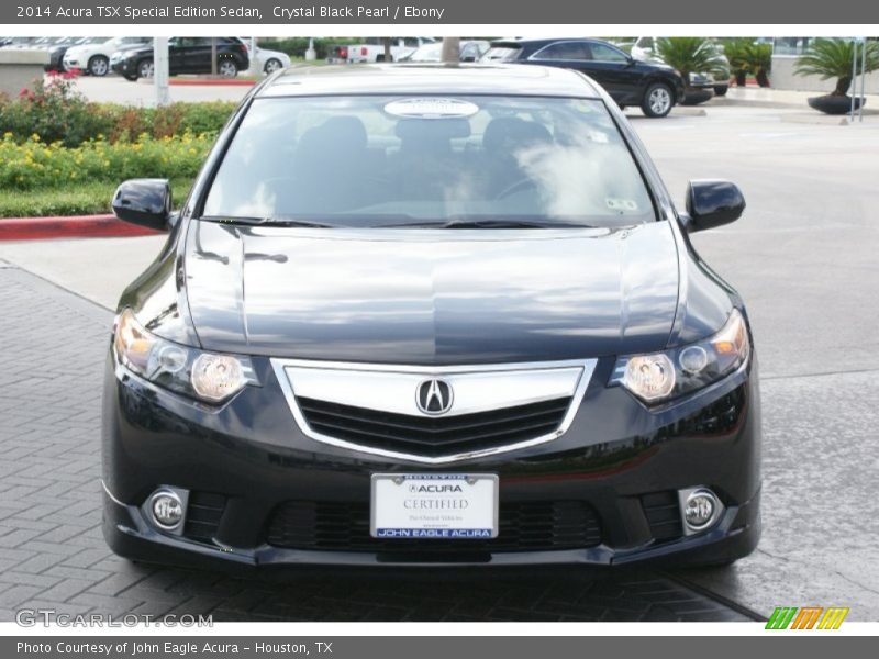 Crystal Black Pearl / Ebony 2014 Acura TSX Special Edition Sedan