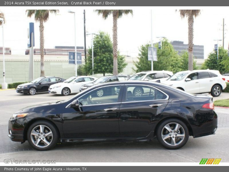 Crystal Black Pearl / Ebony 2014 Acura TSX Special Edition Sedan