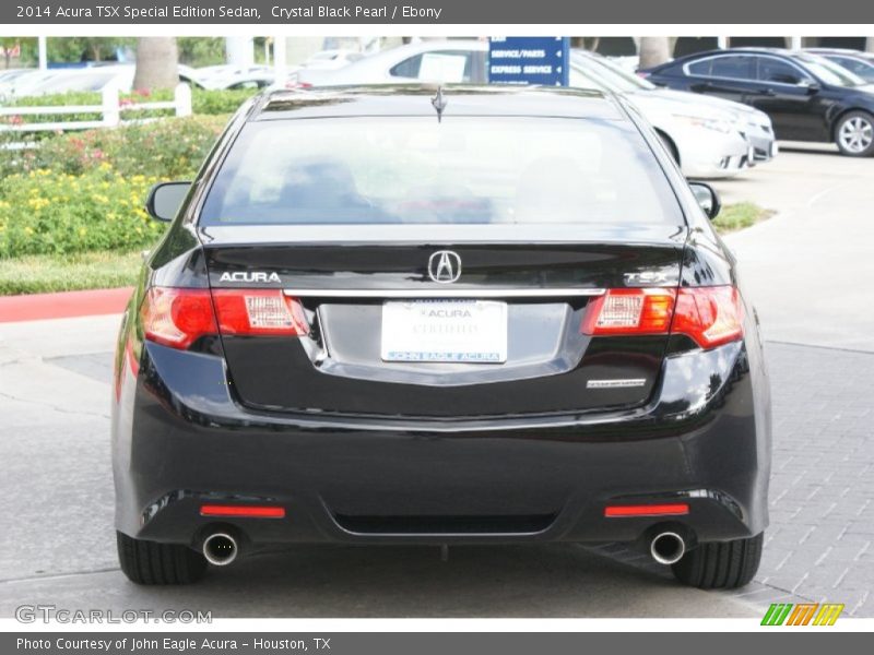 Crystal Black Pearl / Ebony 2014 Acura TSX Special Edition Sedan