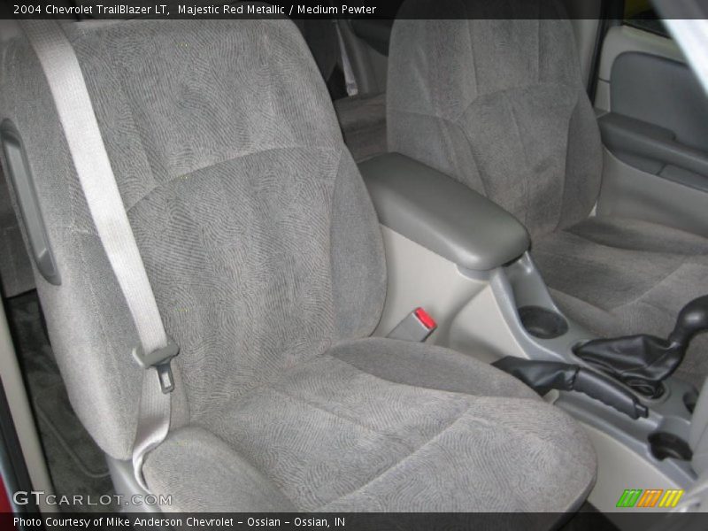 Majestic Red Metallic / Medium Pewter 2004 Chevrolet TrailBlazer LT