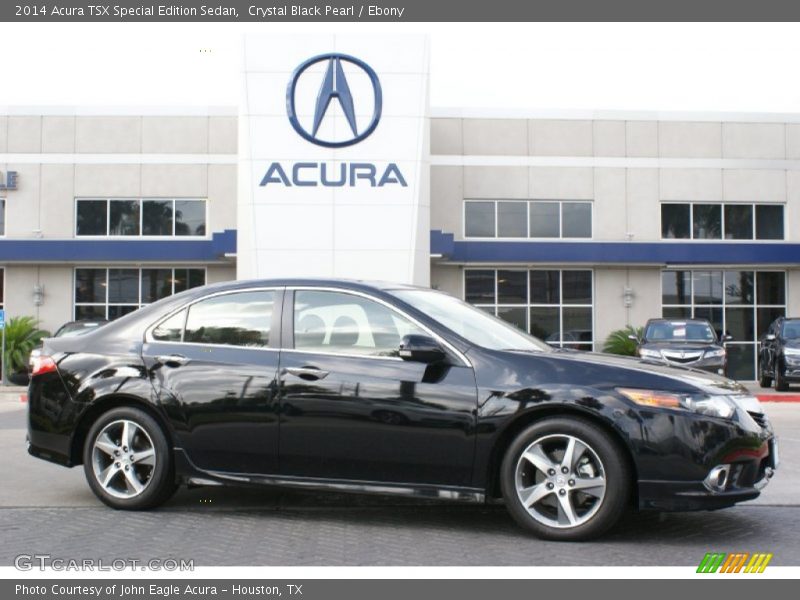Crystal Black Pearl / Ebony 2014 Acura TSX Special Edition Sedan