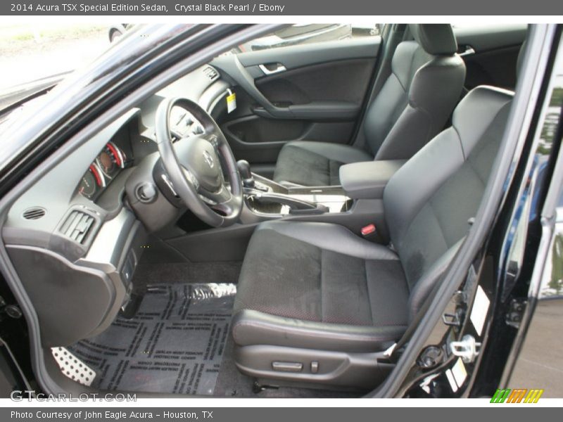 Crystal Black Pearl / Ebony 2014 Acura TSX Special Edition Sedan
