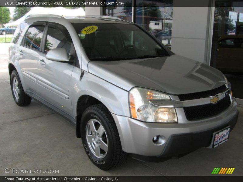 Galaxy Silver Metallic / Light Gray 2006 Chevrolet Equinox LT AWD