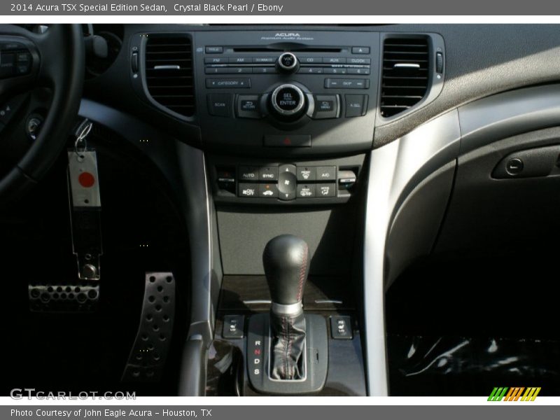 Crystal Black Pearl / Ebony 2014 Acura TSX Special Edition Sedan