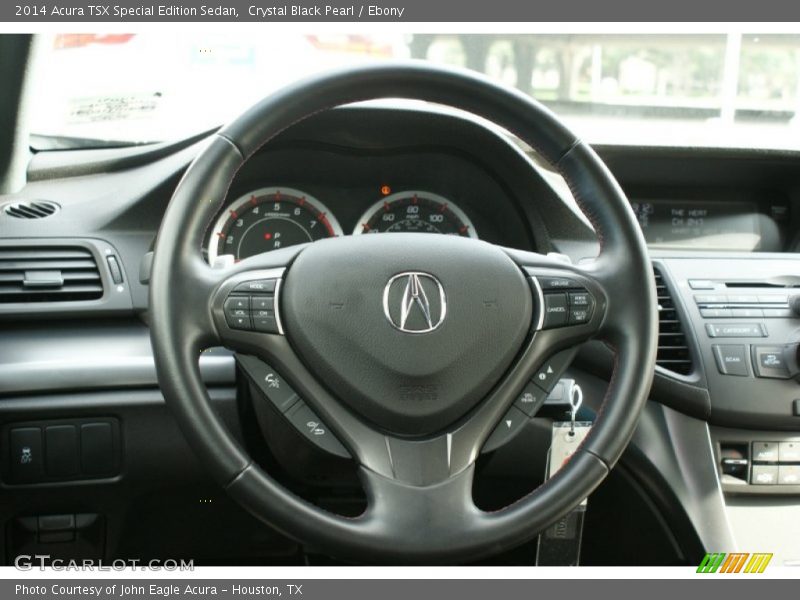 Crystal Black Pearl / Ebony 2014 Acura TSX Special Edition Sedan