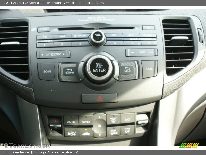 Crystal Black Pearl / Ebony 2014 Acura TSX Special Edition Sedan